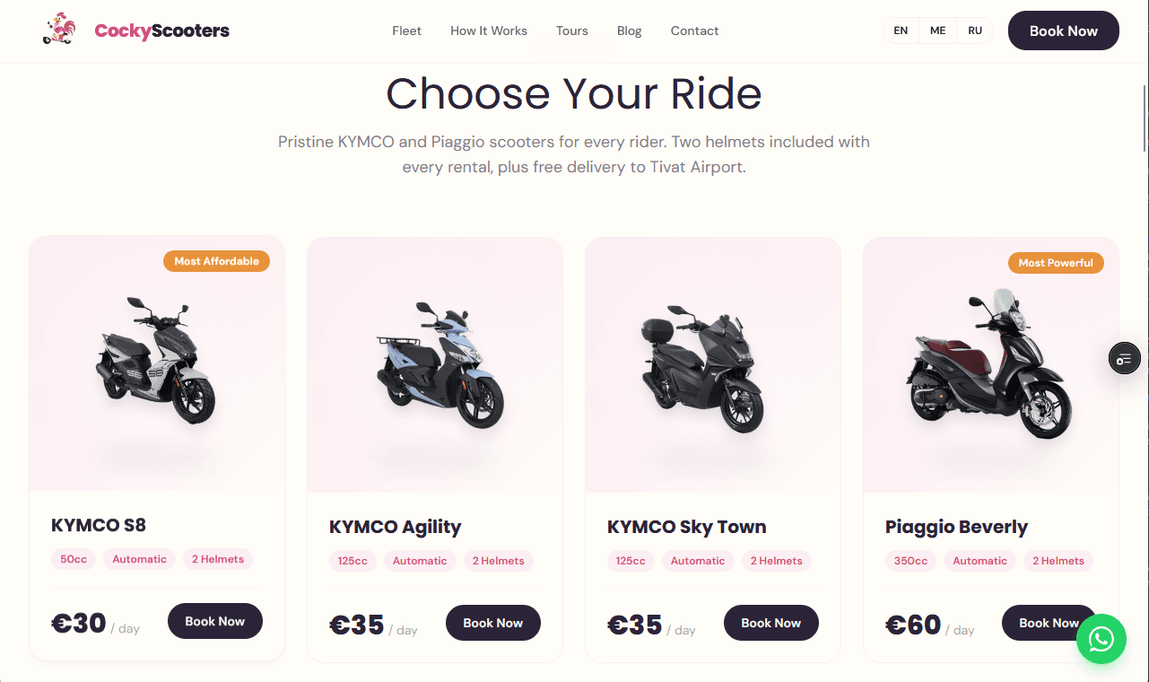 Cocky Scooters